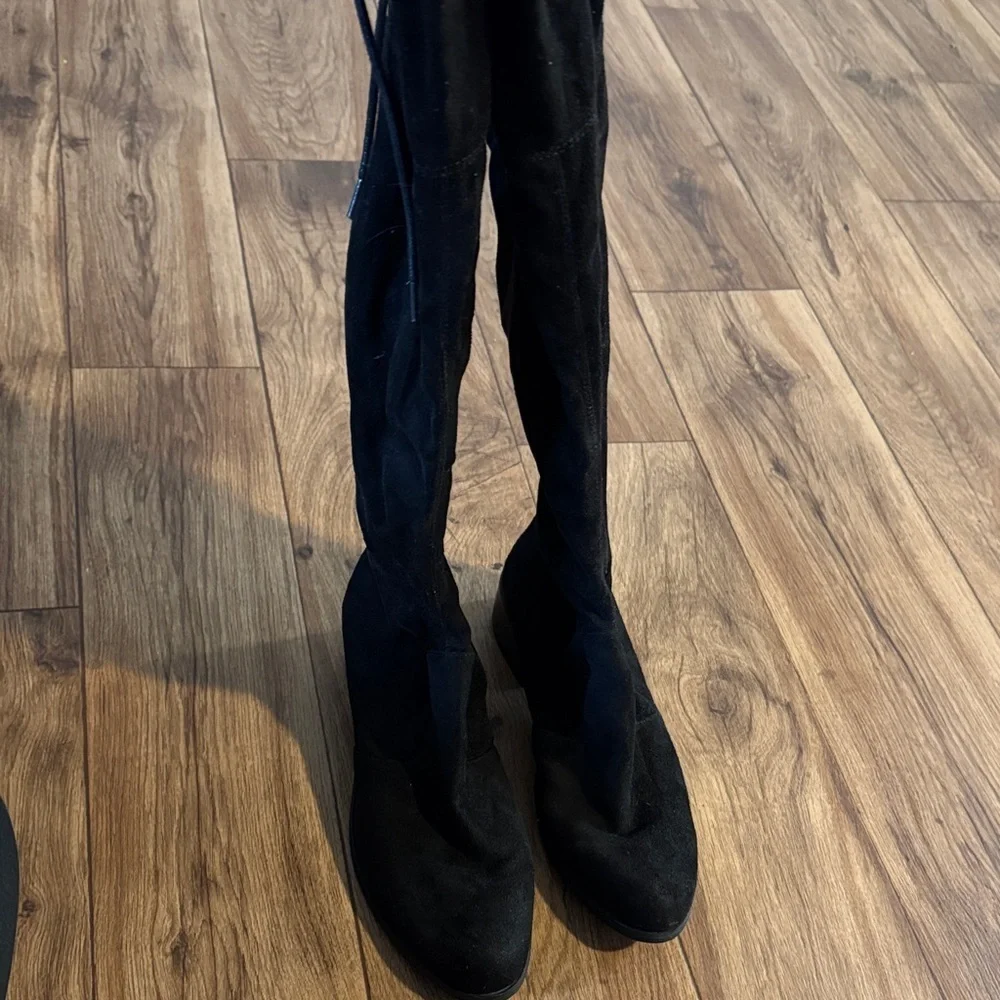 Charles By Charles David Black Over the Knee Boots